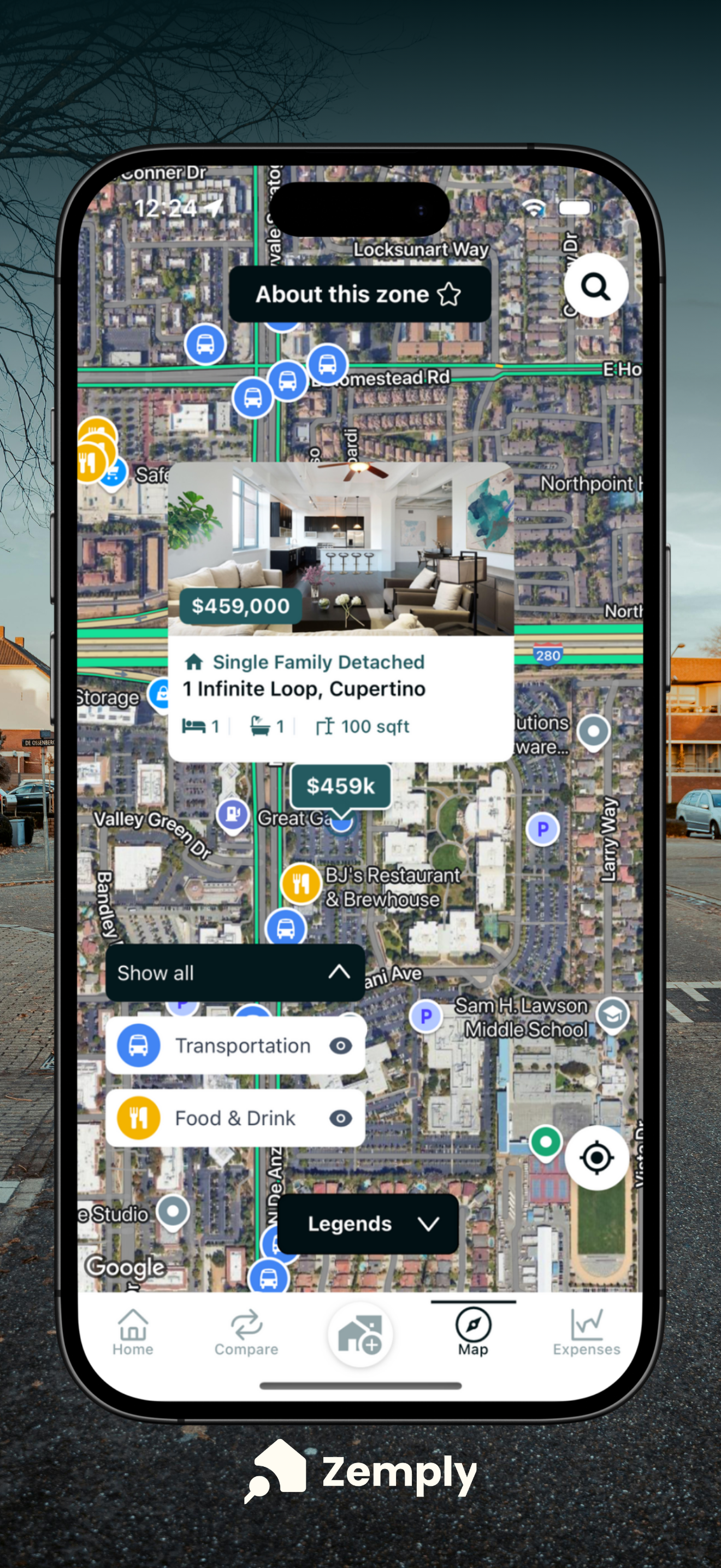 Location App Screenshot
