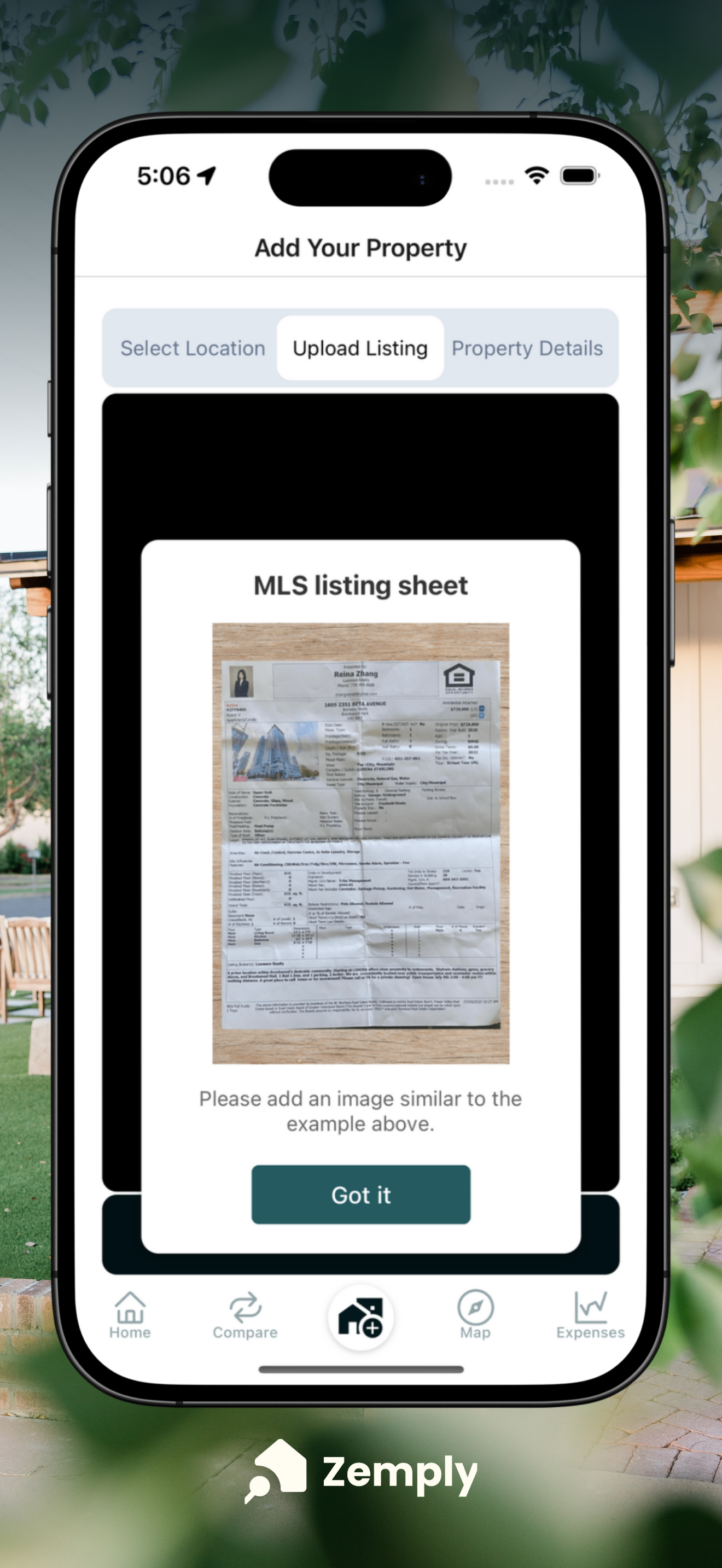 Location App Screenshot